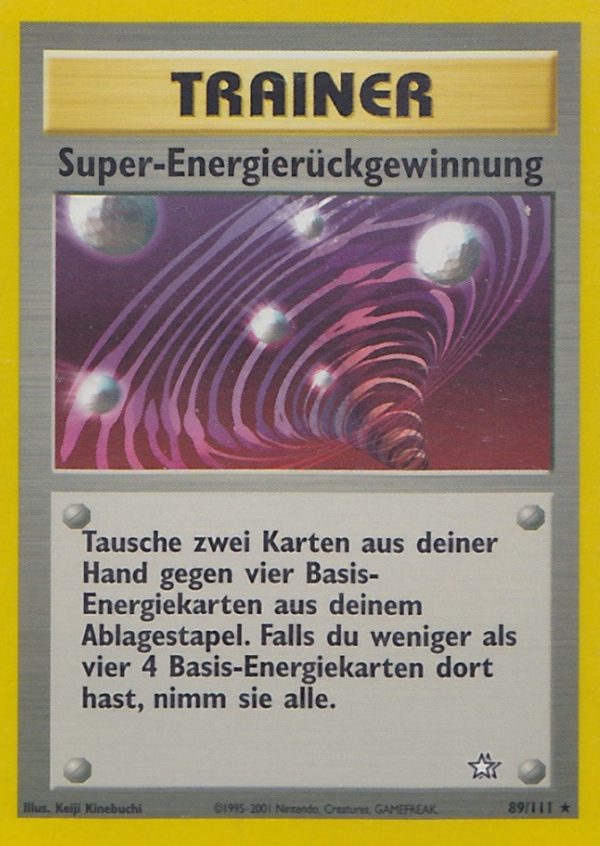 Super Energy Retrieval - 89 - Neo Genesis