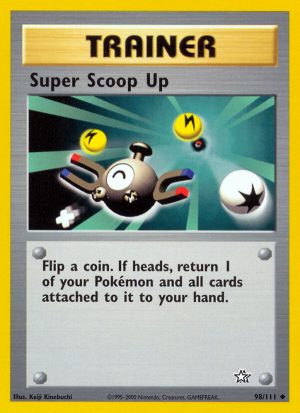 Super Scoop Up - Neo Genesis - Unlimited|Super Scoop Up - Neo Genesis - First Edition