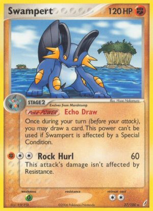 Swampert - 27 - Crystal Guardians|Swampert - 027 - holo - Crystal Guardians