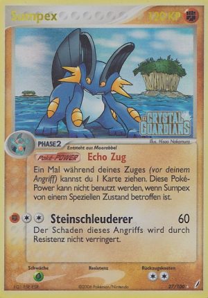 Swampert - 27 - Crystal Guardians