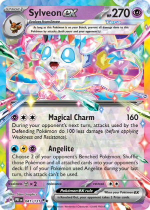Sylveon ex-041-Prismatic Evolutions