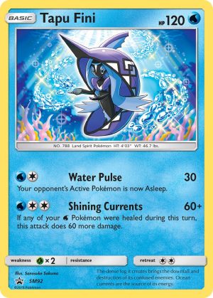 Tapu Fini - SM92 - Sun & Moon Promos