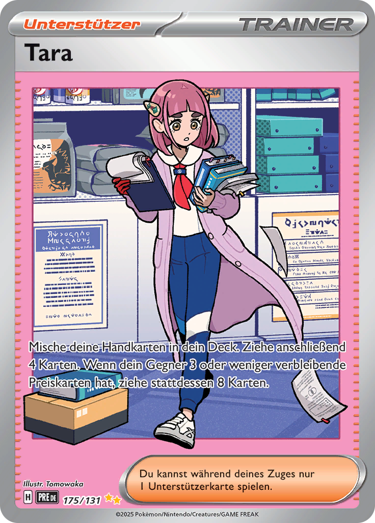 Tara-175-Prismatische Entwicklungen