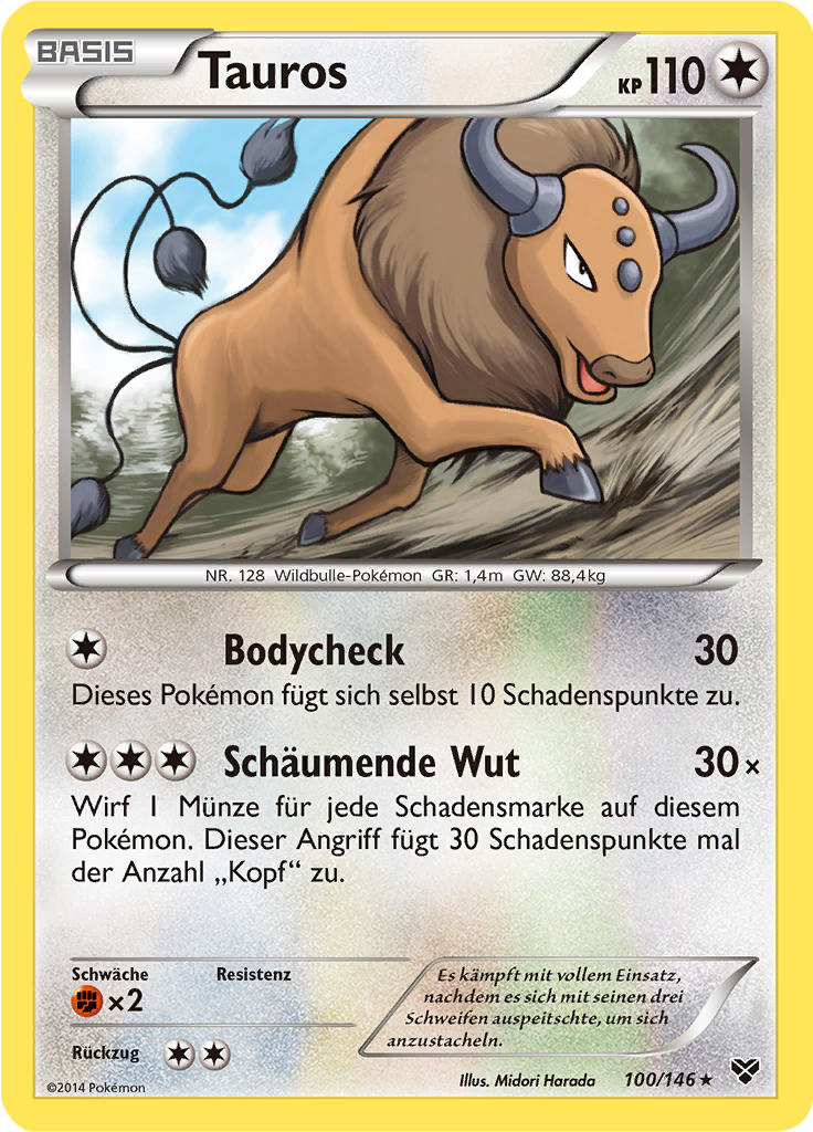 Tauros - 100 - XY