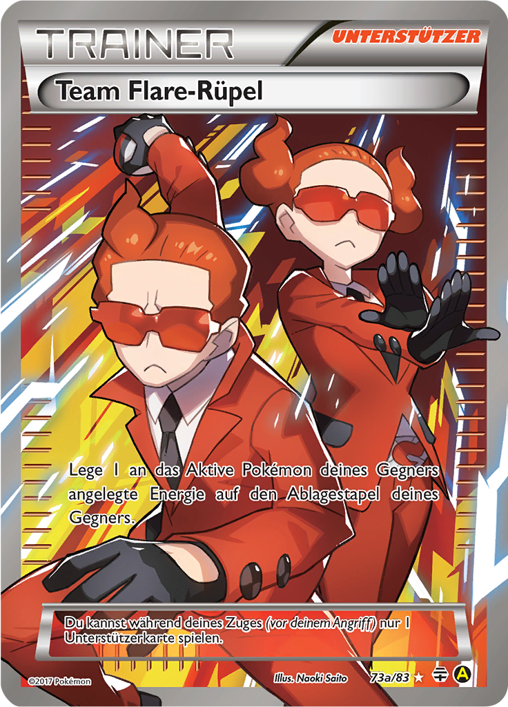 Team Flare-Rüpel - 73a - Generationen