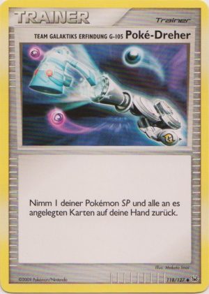 Team Galactic’s Invention G-105 Poké Turn - 118 - Platin