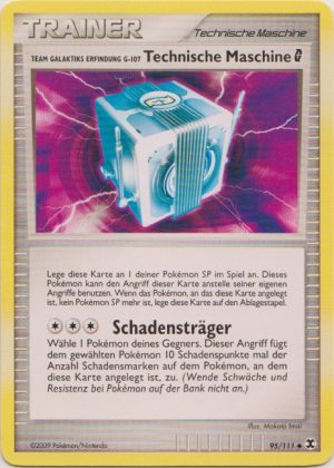 Team Galactic’s Invention G-107 Technical Machine G - 95 - Aufstieg der Rivalen