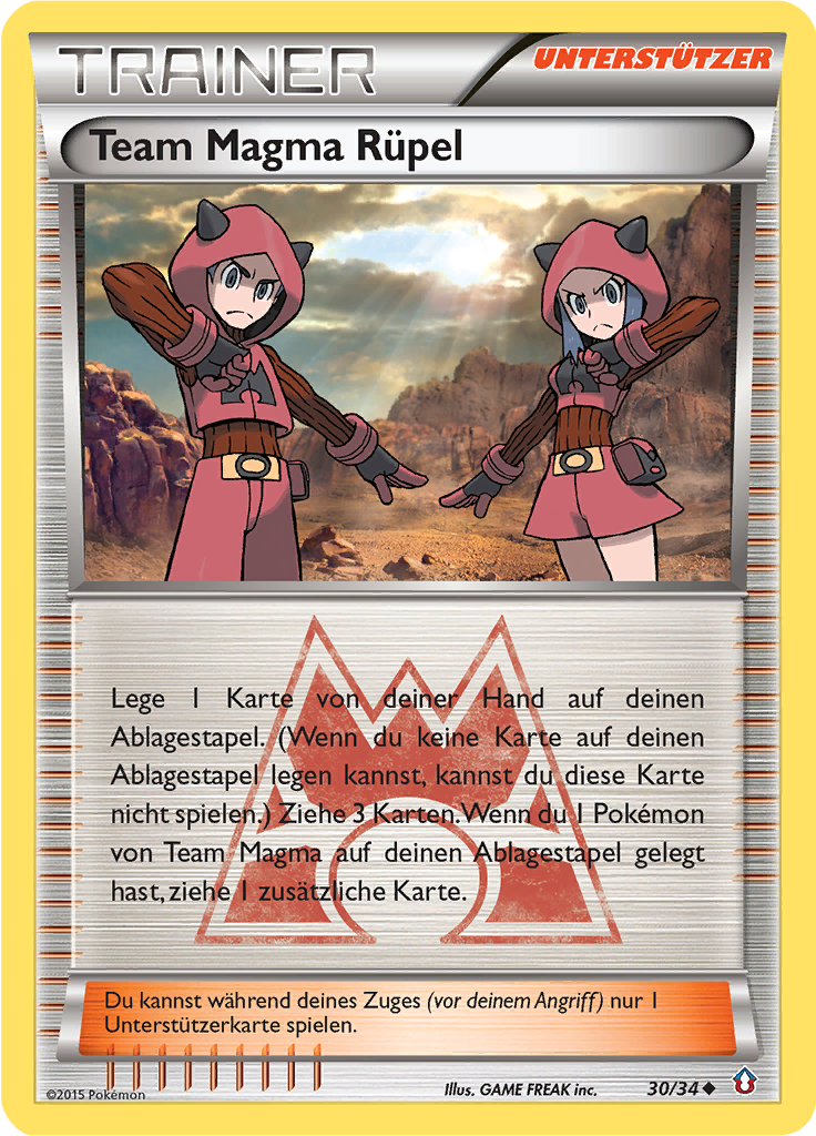 Team Magma Rüpel - 30 - Doppeltes Dilemma