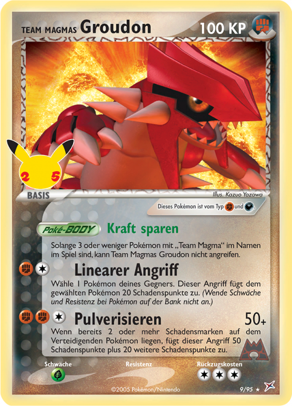 Team Magmas Groudon