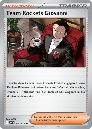 Team Rockets Giovanni-204-Erhabene Helden