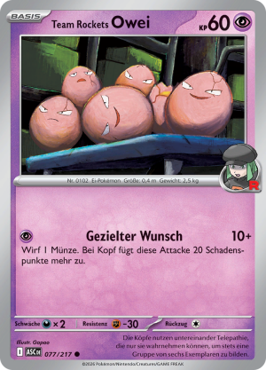 Team Rockets Owei-77-Erhabene Helden