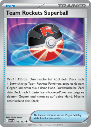 Team Rockets Superball-205-Erhabene Helden