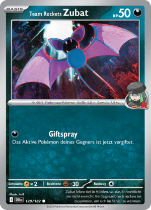 Team Rockets Zubat-120-Ewige Rivalen