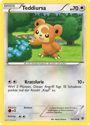 Teddiursa - 75 - Plasma-Blaster