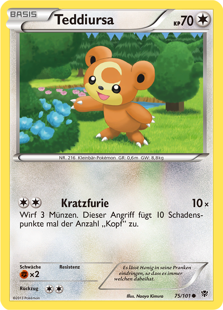 Teddiursa - 75 - Plasma-Blaster