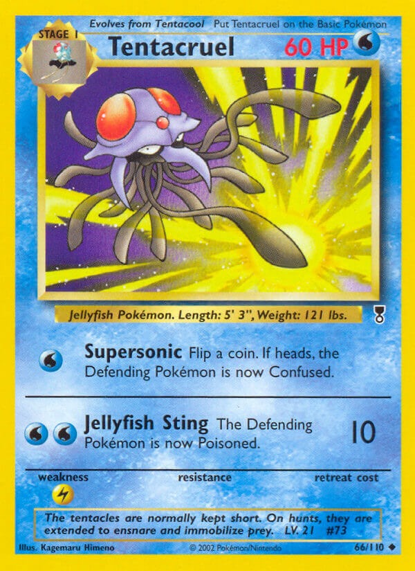 Tentacruel - 66 - Legendary Collection|Tentacruel - 66/110 - Revers Holo - Legendary Collection