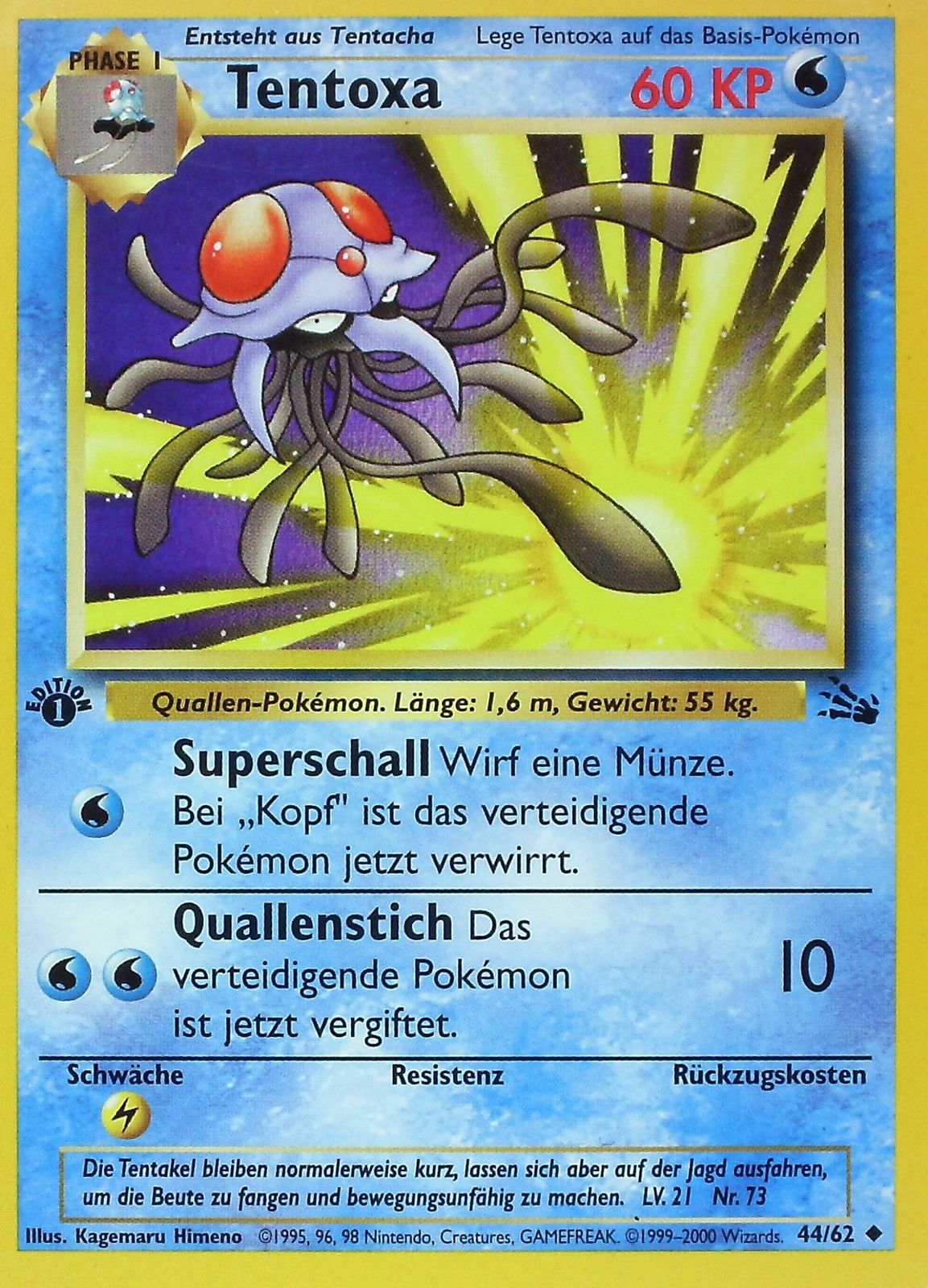 Tentacruel - 44 - Fossil