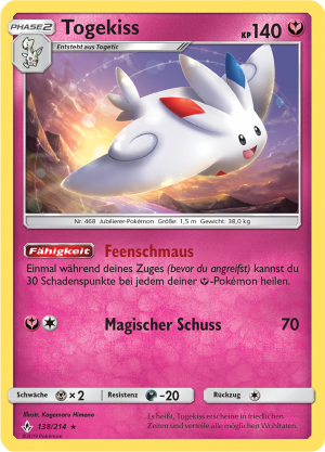 Togekiss - 138 - Kräfte im Einklang