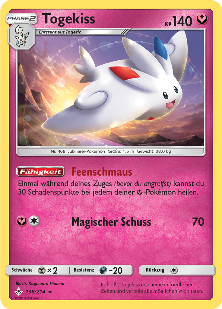Togekiss - 138 - Kräfte im Einklang