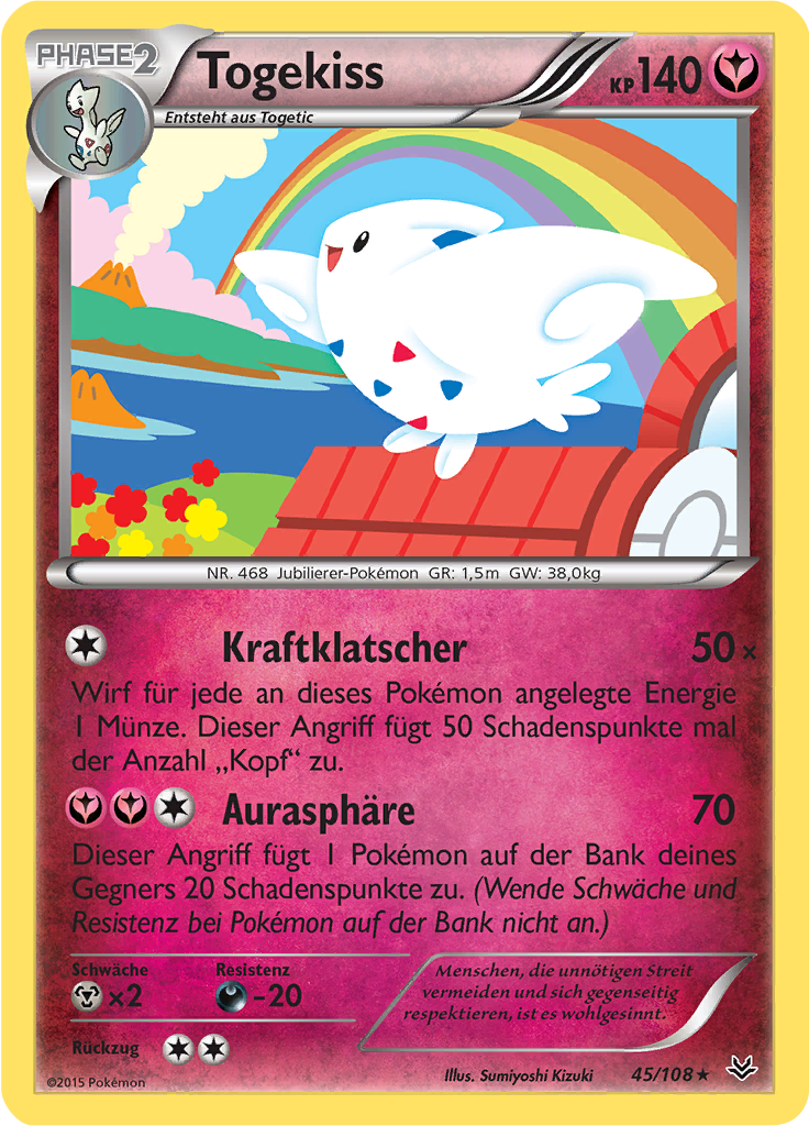 Togekiss - 45 - Drachenleuchten