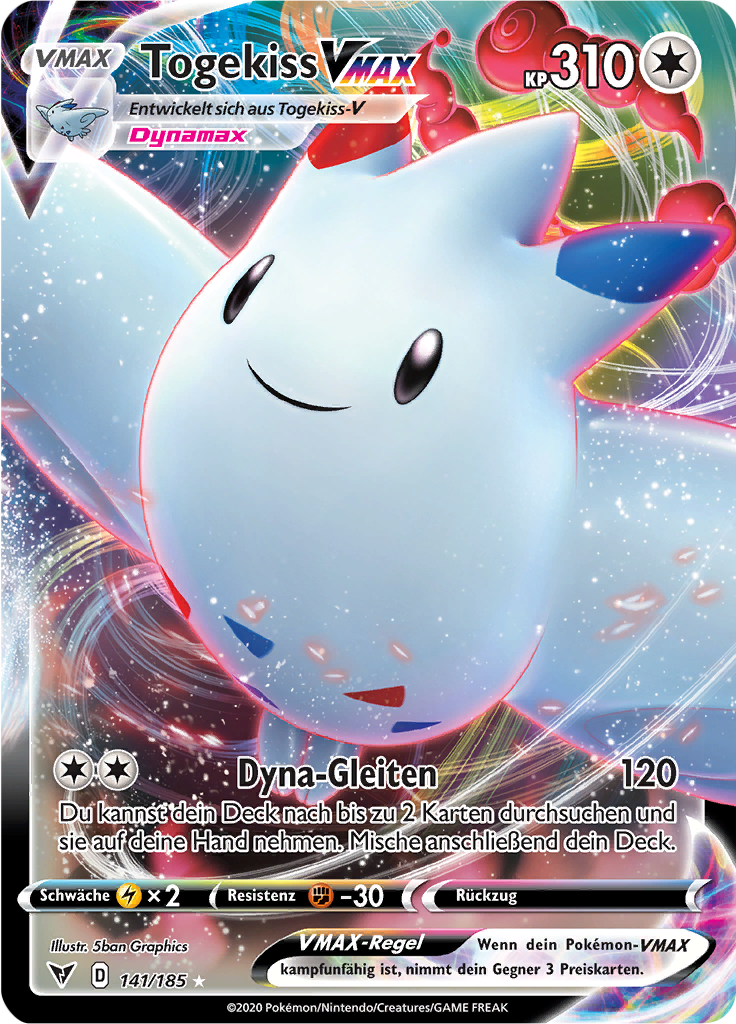 Togekiss VMAX - 141 - Farbenschock