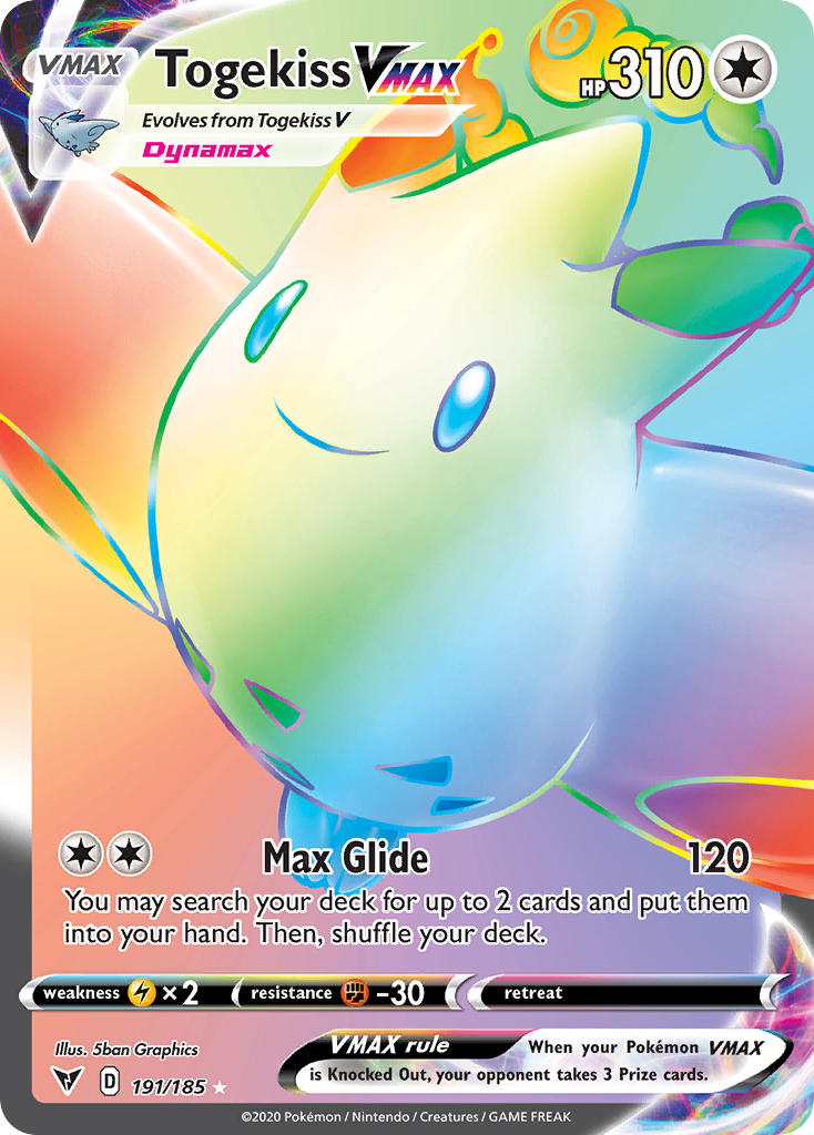 Togekiss VMAX - 191 - Vivid Voltage