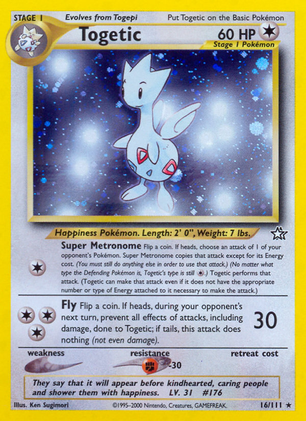 Togetic - Neo Genesis - Unlimited|Togetic - Neo Genesis - First Edition