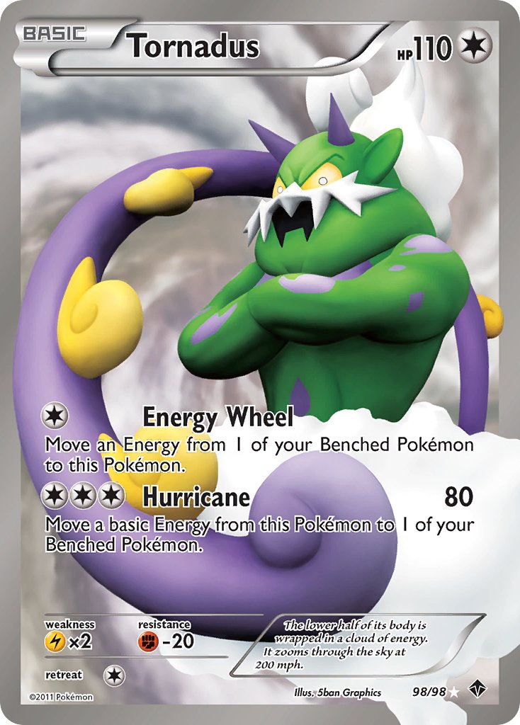 Tornadus - 98 - Emerging Powers