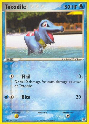 Totodile - 79 - Hidden Legends