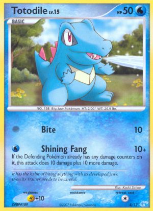 Totodile - 8/12 - DP Trainer Kit Manaphy