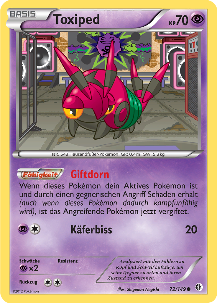 Toxiped - 72 - Überschrittene Schwellen