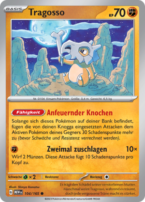 Tragosso-104-Pokemon 151