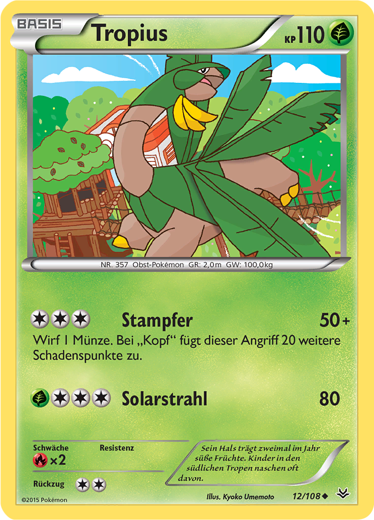 Tropius - 12 - Drachenleuchten