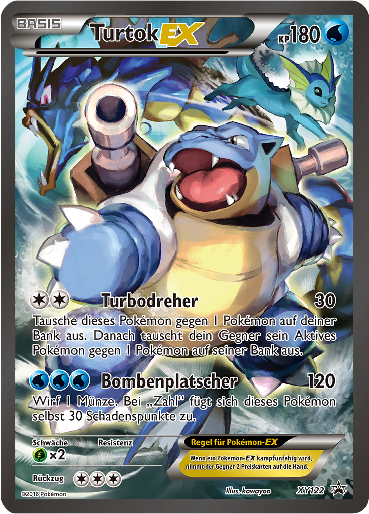 Turtok-EX - XY122 - XY Promos