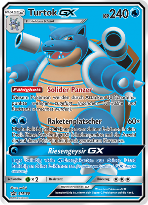Turtok-GX - SM189 - Sun & Moon Promos