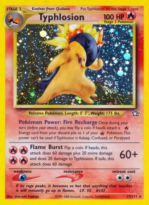 Typhlosion - Neo Genesis - Unlimited|Typhlosion - Neo Genesis - First Edition