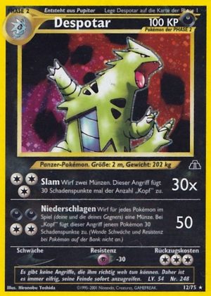 Tyranitar - 12 - Neo Entdeckung