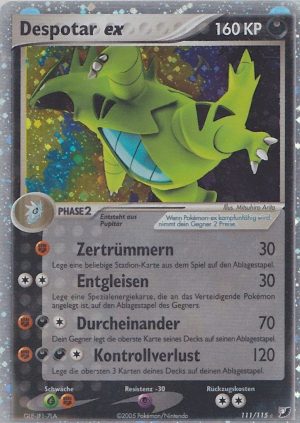 Tyranitar ex - 111 - Verborgene Machte