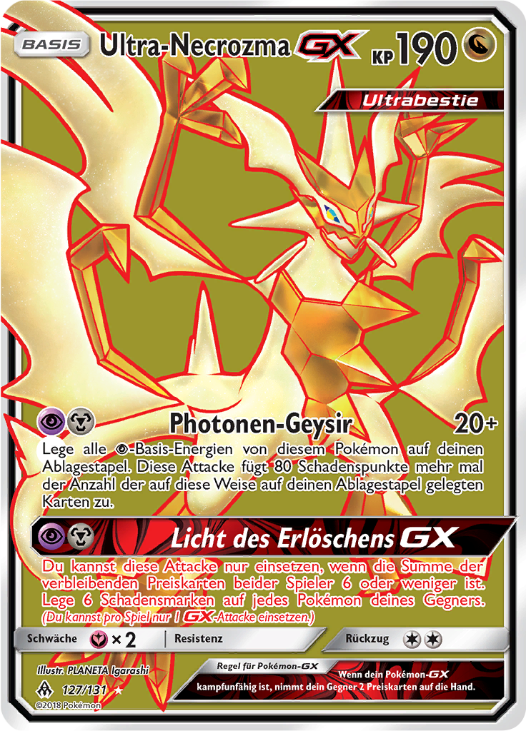 Ultra-Necrozma-GX - 127 - Grauen der Lichtfinsternis