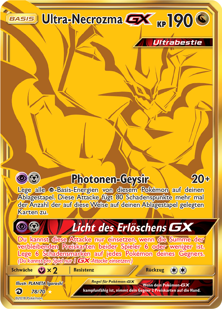 Ultra-Necrozma-GX - 78 - Majestät der Drachen