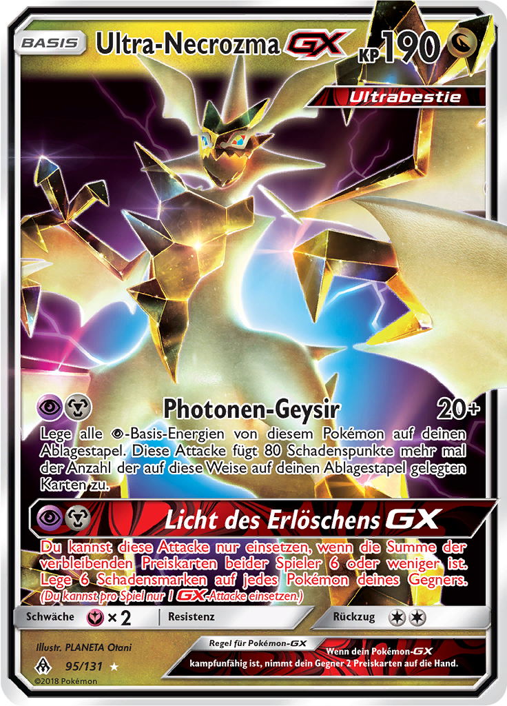Ultra-Necrozma-GX - 95 - Grauen der Lichtfinsternis