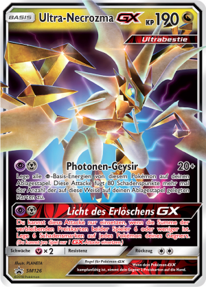 Ultra-Necrozma-GX - SM126 - Sun & Moon Promos
