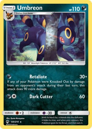Umbreon - 120 - Lost Thunder