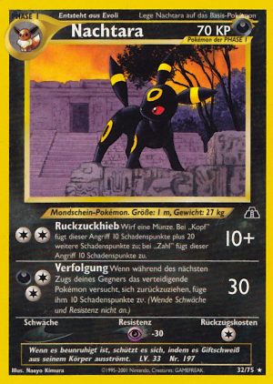 Umbreon - 32 - Neo Entdeckung