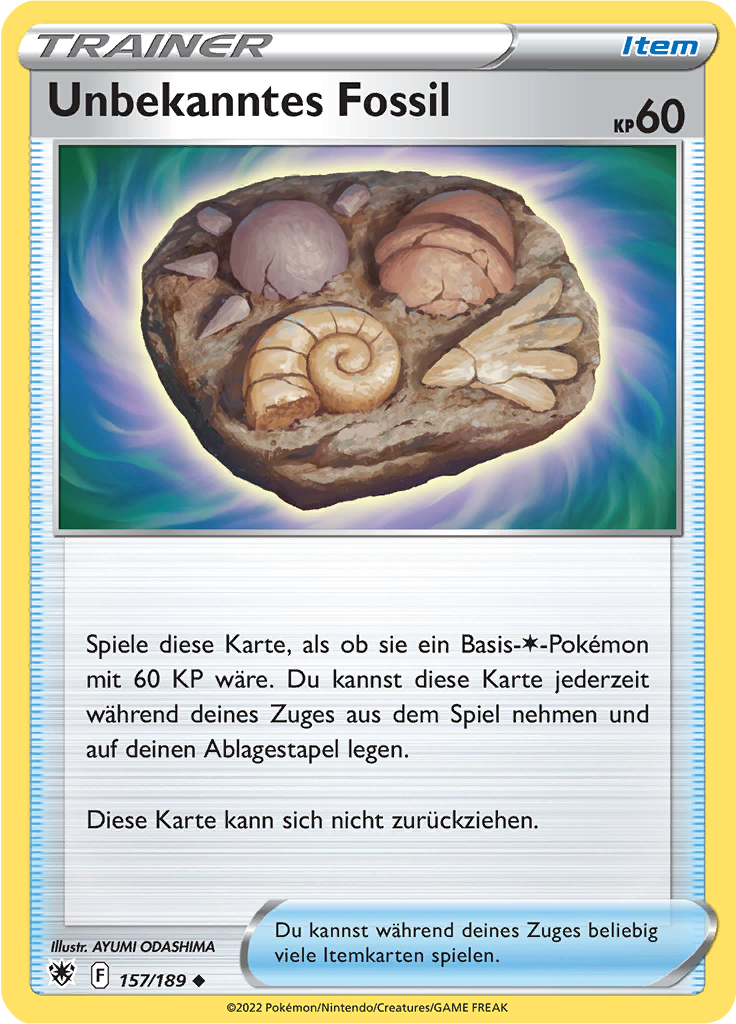 Unbekanntes Fossil - 157 - Astralglanz