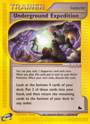 Underground Expedition - 140/144 - Skyridge|Underground Expedition - 140/144 - Reverse holo - Skyridge