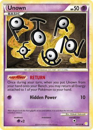 Unown - 54 - HeartGold & SoulSilver
