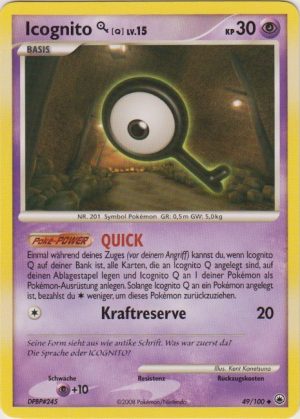 Unown Q - 49 - Majestatischer Morgen