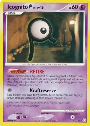 Unown R - 77 - Erwachte Legenden