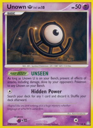 Unown U - 78 - Legends Awakened